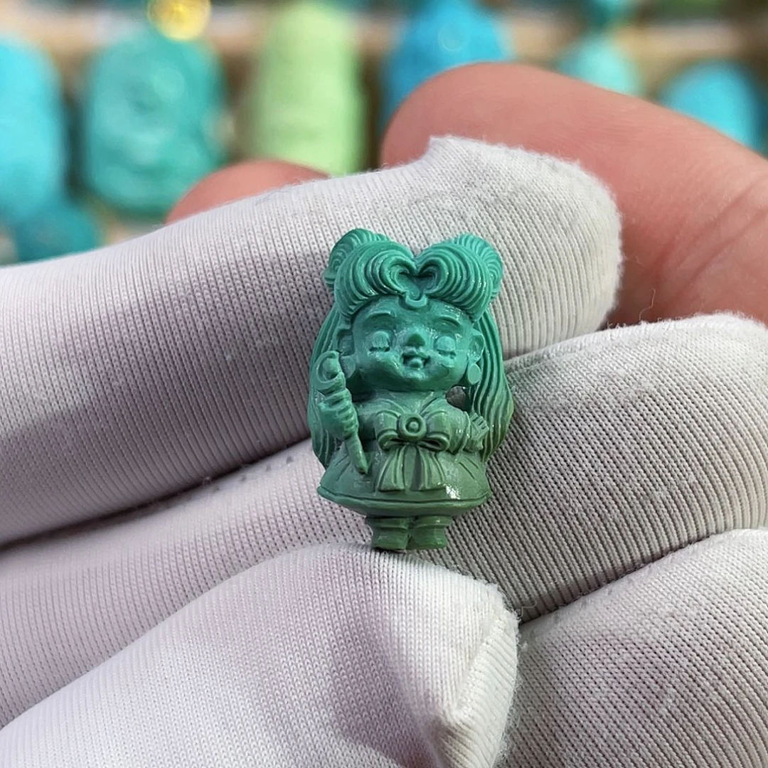 绿松石未镶嵌珠宝奇石