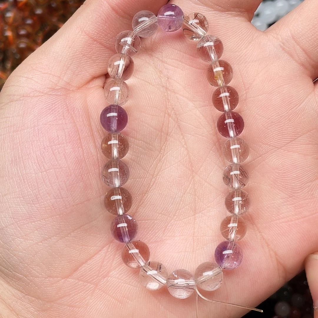 未镶嵌手链水晶仙女超七7.7