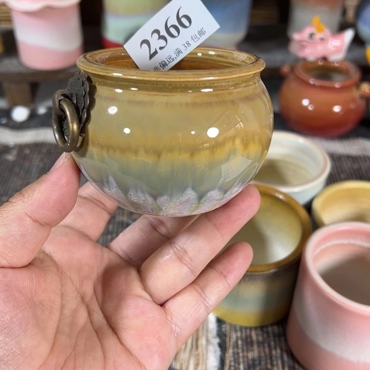 口6 手工花盆满30包邮