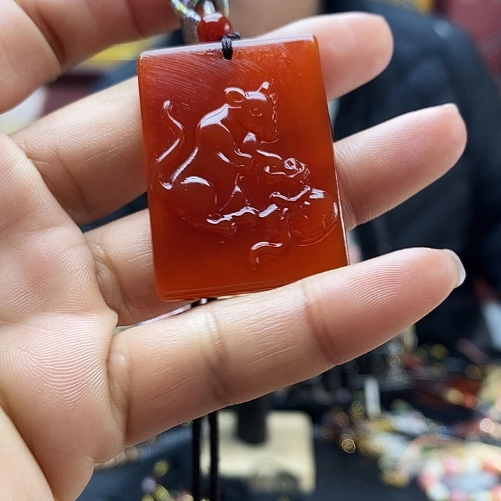 玛瑙/玉髓合金颈饰