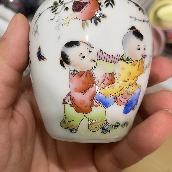 摆件景德镇陶瓷主人杯2344