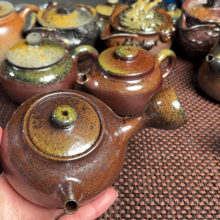 紫砂茶杯养彩侧把280 C