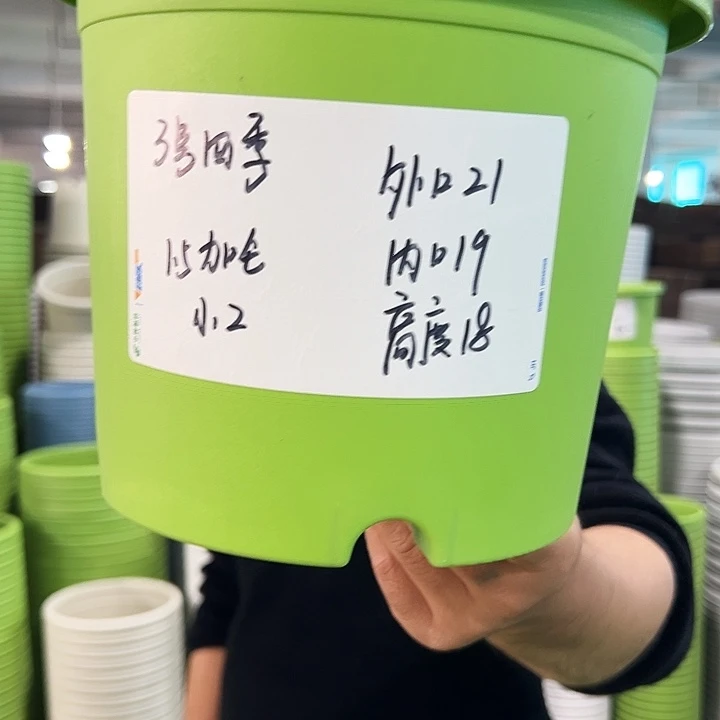 特价3号四季口21高18白色10个无托