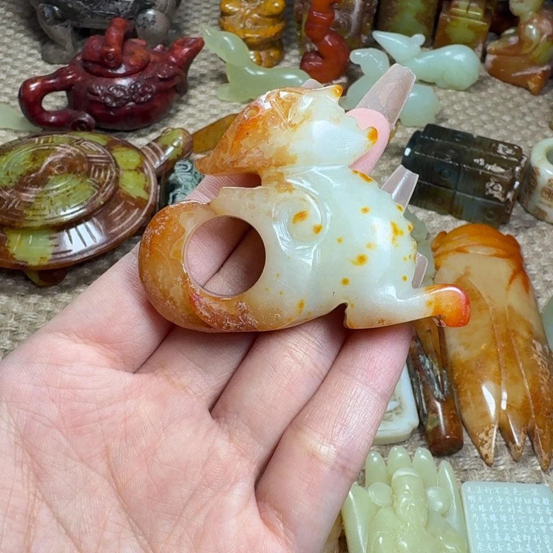 白玉菩提吊坠挂件