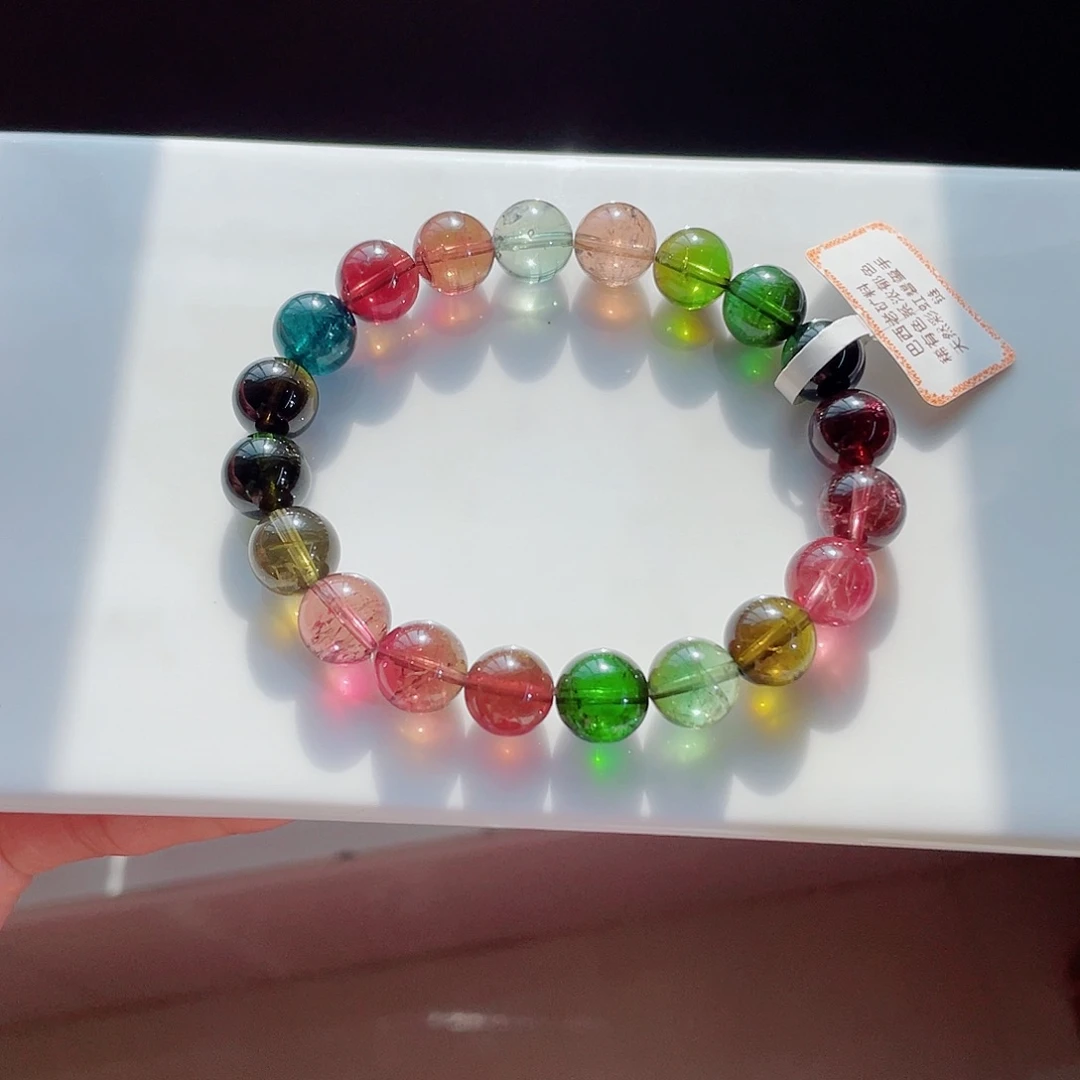 碧玺手链未镶嵌10mm左右