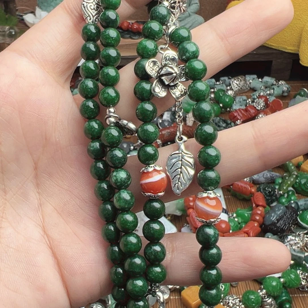 翡翠未镶嵌颈饰吊坠