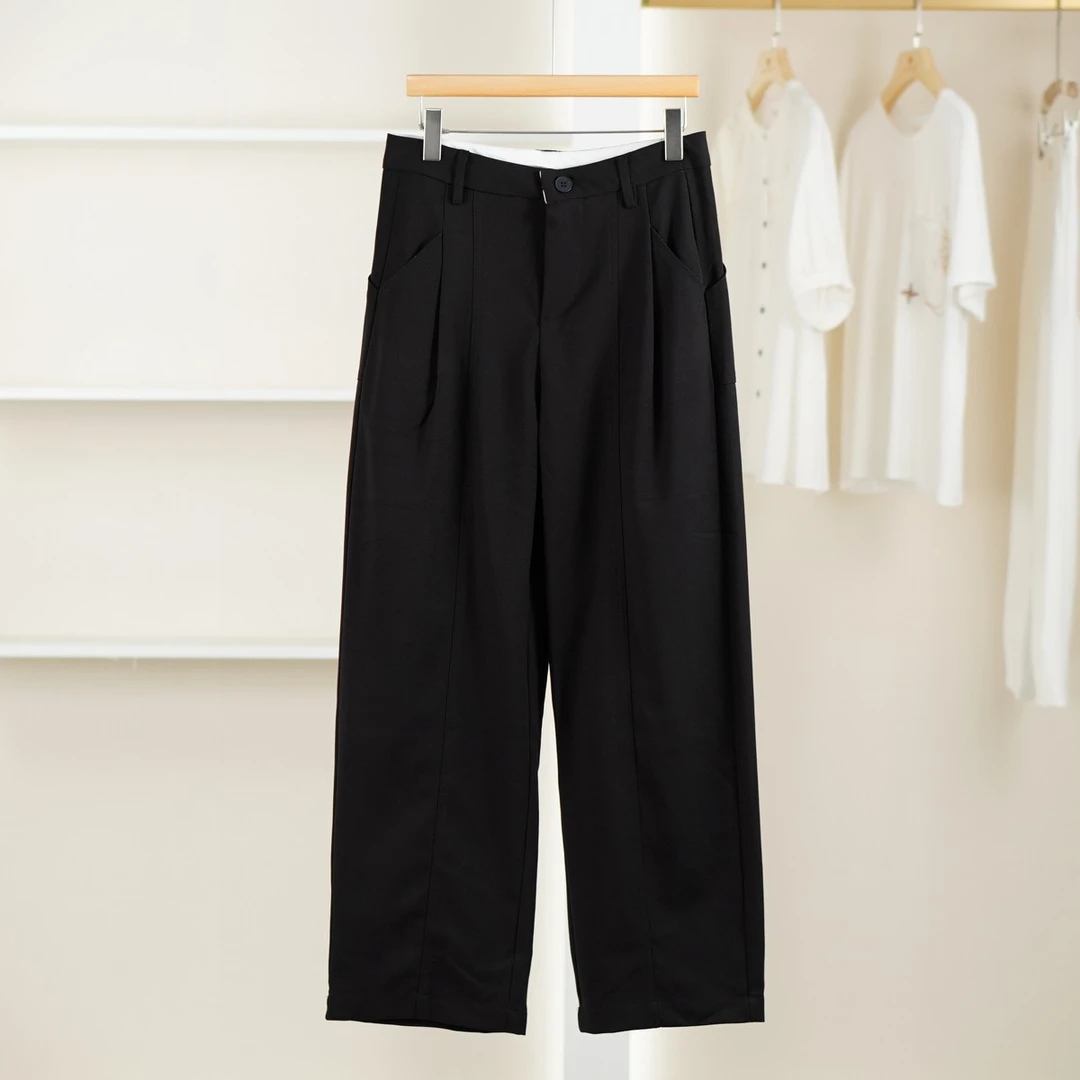 麦迪尚品【夕Y】5091031 通勤干练百搭休闲裤春季女装品牌折扣