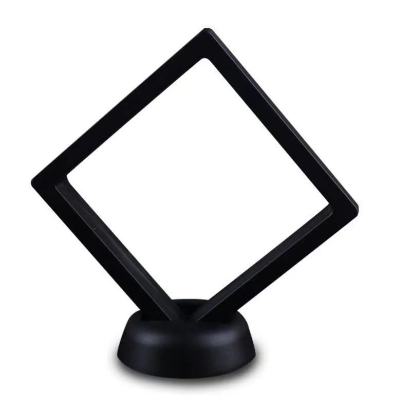 PE薄膜透明悬浮展示架 吧唧美甲包装盒 戒指手镯项链饰品收纳盒