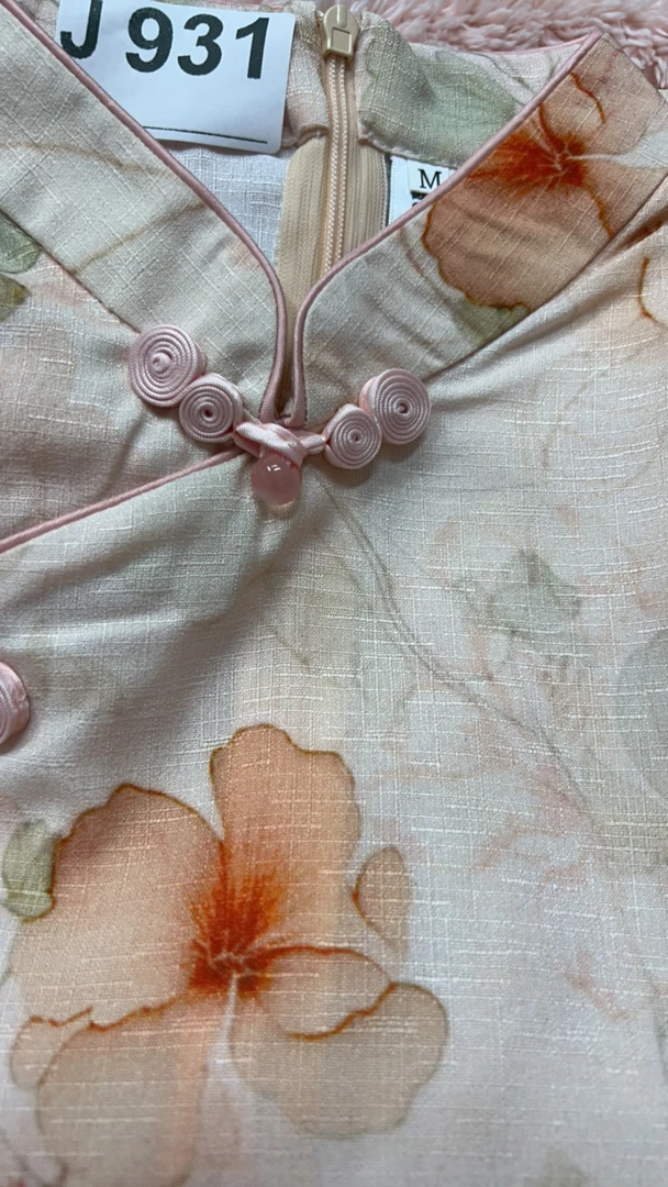 -931-瑕-------改良款旗袍