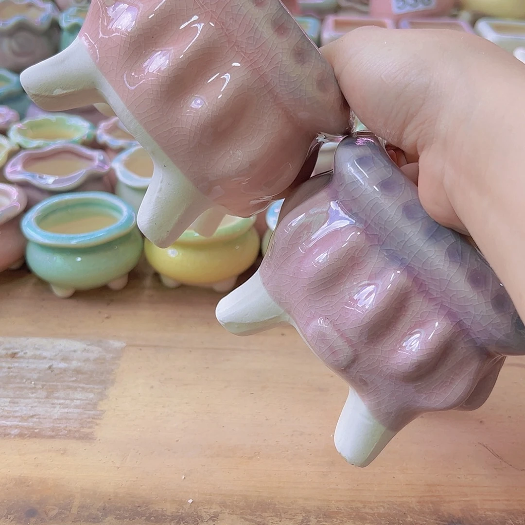 陶瓷花盆当场凑满12包邮