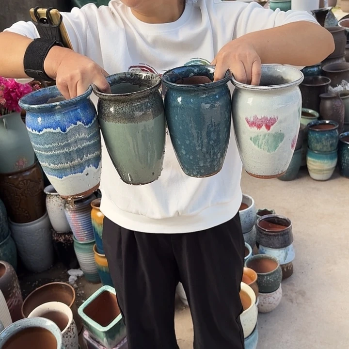 口12高18四个盆子。