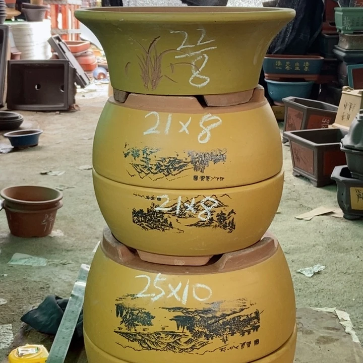 紫砂花盆紫砂紫砂