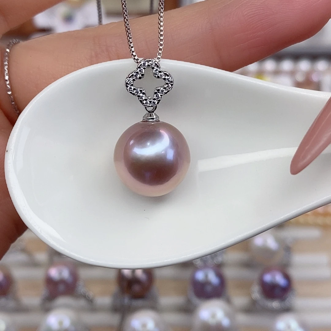 颈饰合金淡水珍珠F