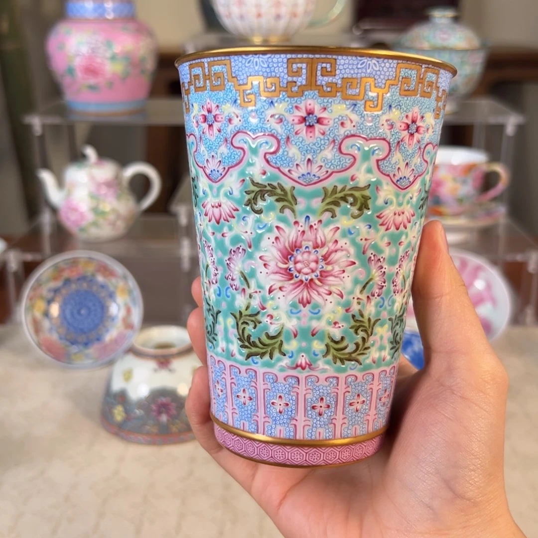 纯手工手绘 高端茶器