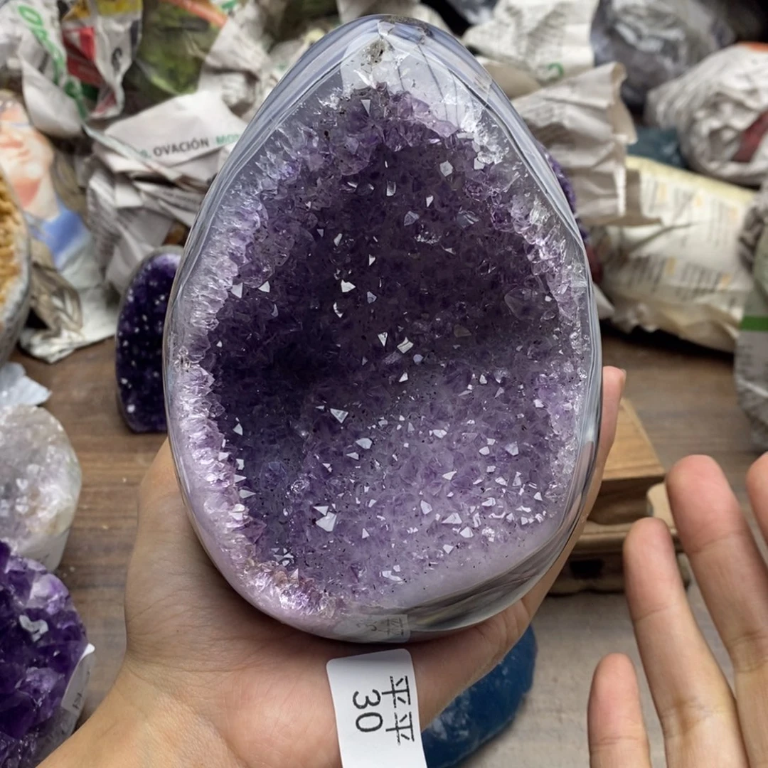 未镶嵌珠宝半成品紫晶