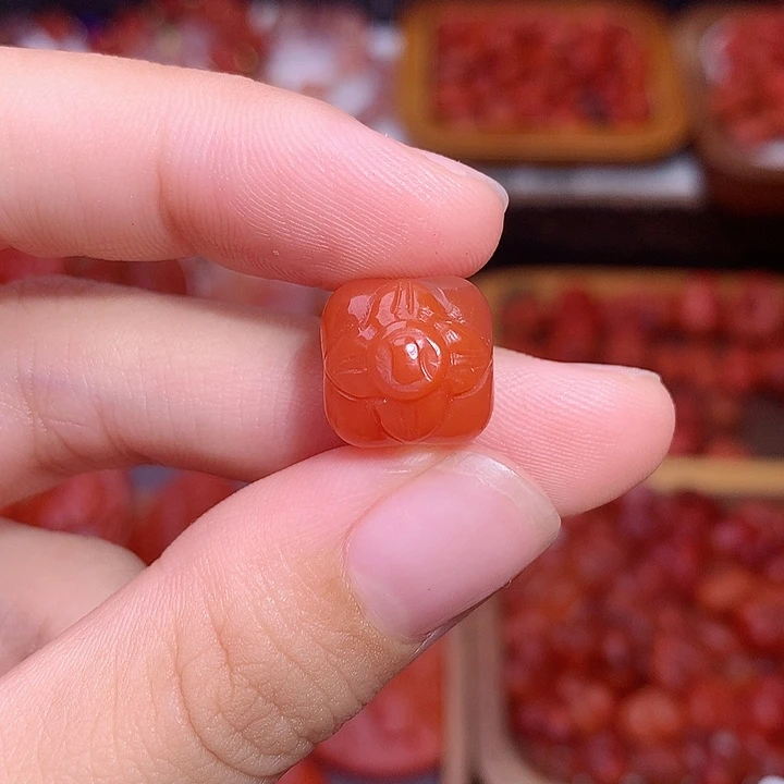 南红玛瑙未镶嵌南红柿子