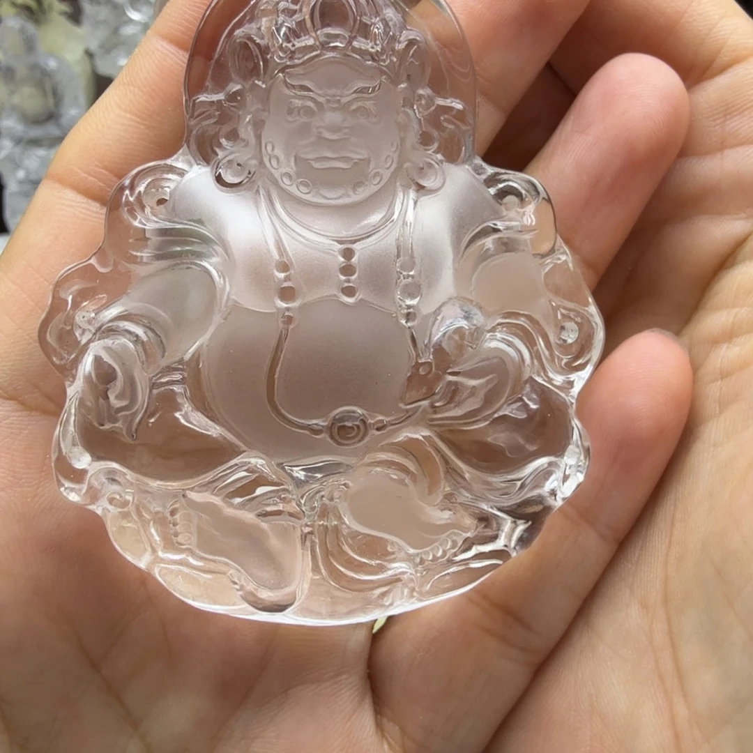 蓝***冰未镶嵌珠宝半成品水晶