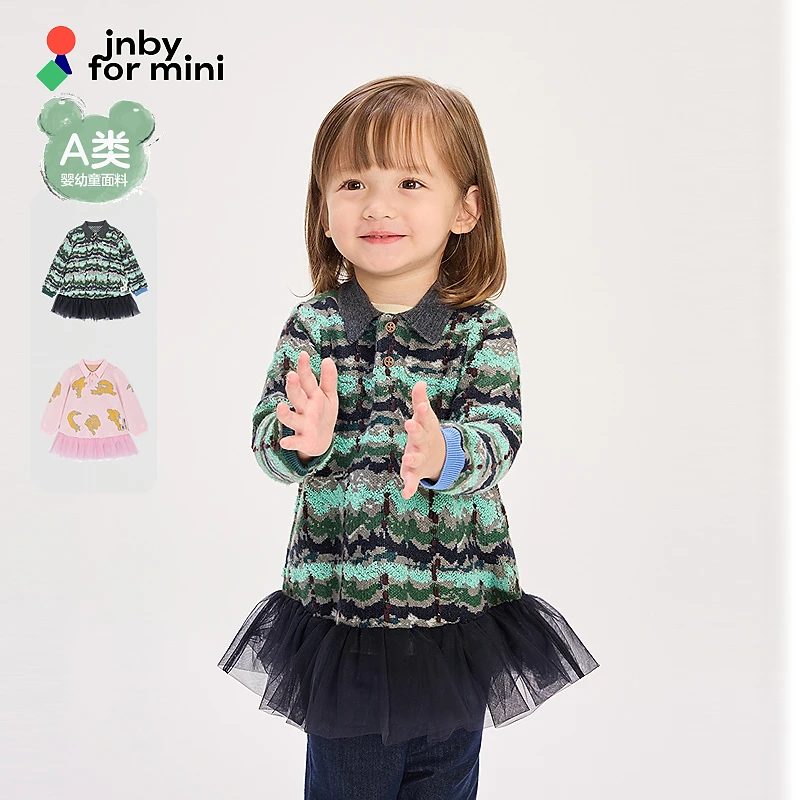 新款江南布衣婴童毛衫连衣裙26春女童婴儿YQ1G11420