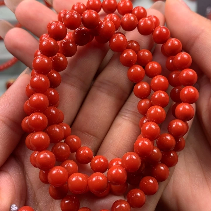 未镶嵌手串南红玛瑙