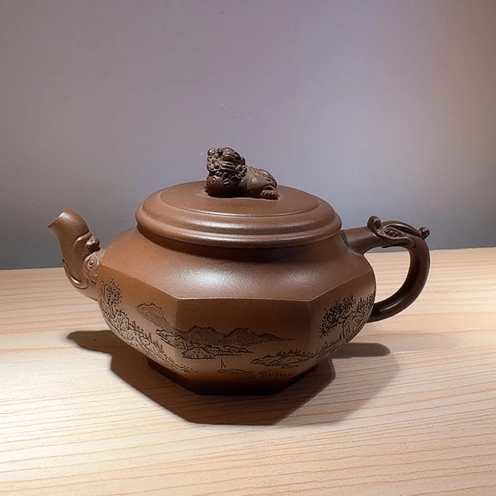 紫砂茶壶宜兴原矿手工紫砂壶