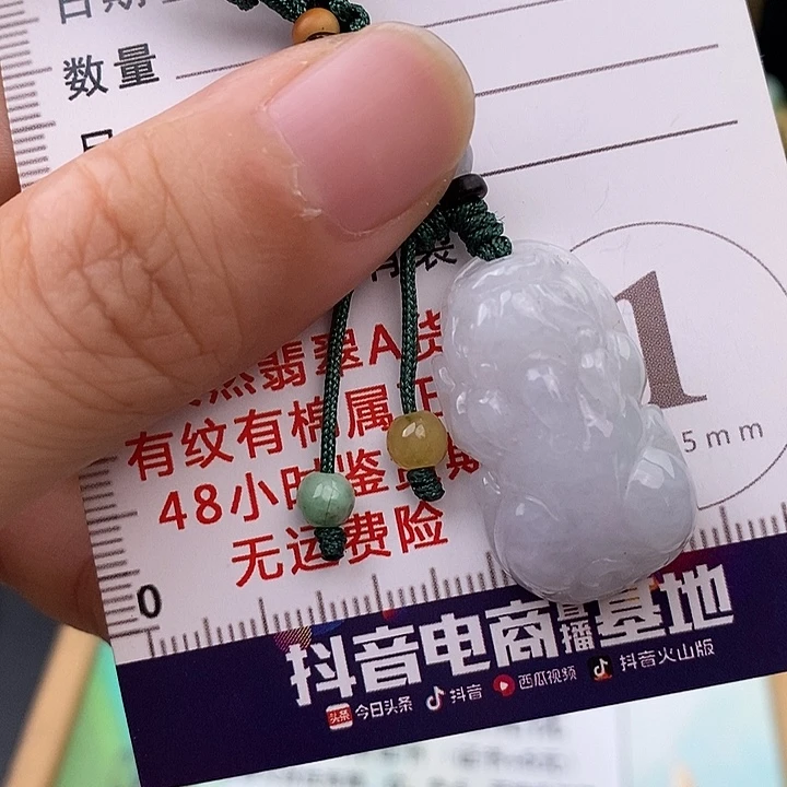 颈饰未镶嵌翡翠貔貅