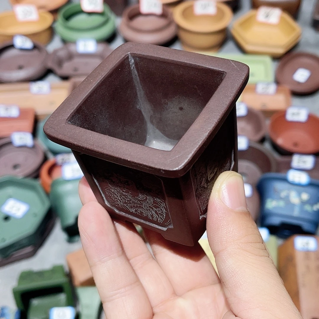 紫砂小盆4.5*4.5cmmm微瑕