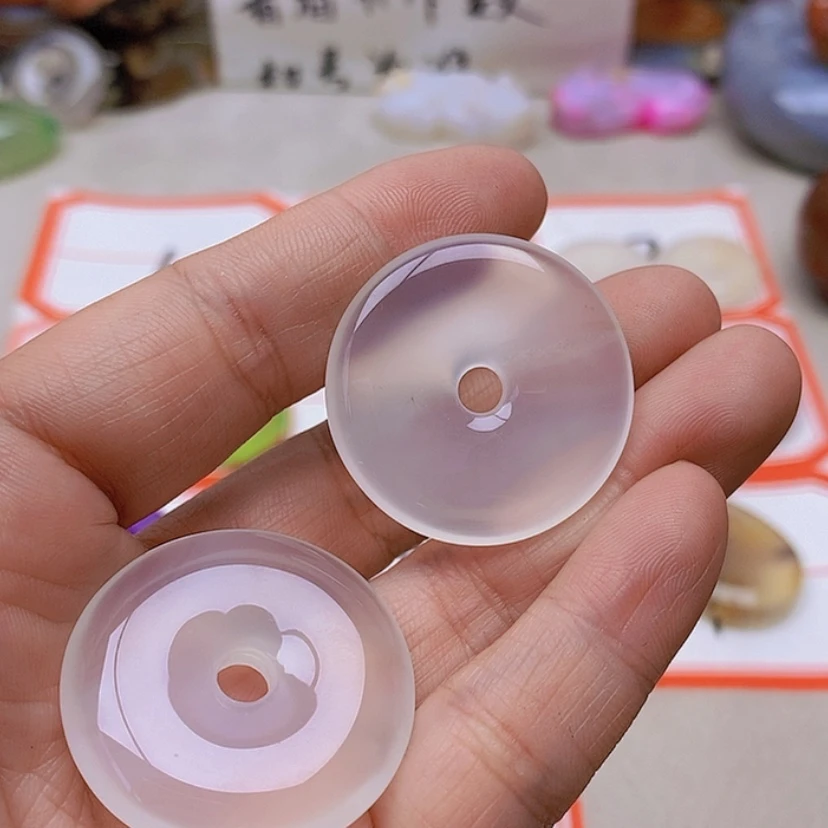 【闪购商品】未镶嵌玛瑙/玉髓珠宝半成品荼**开