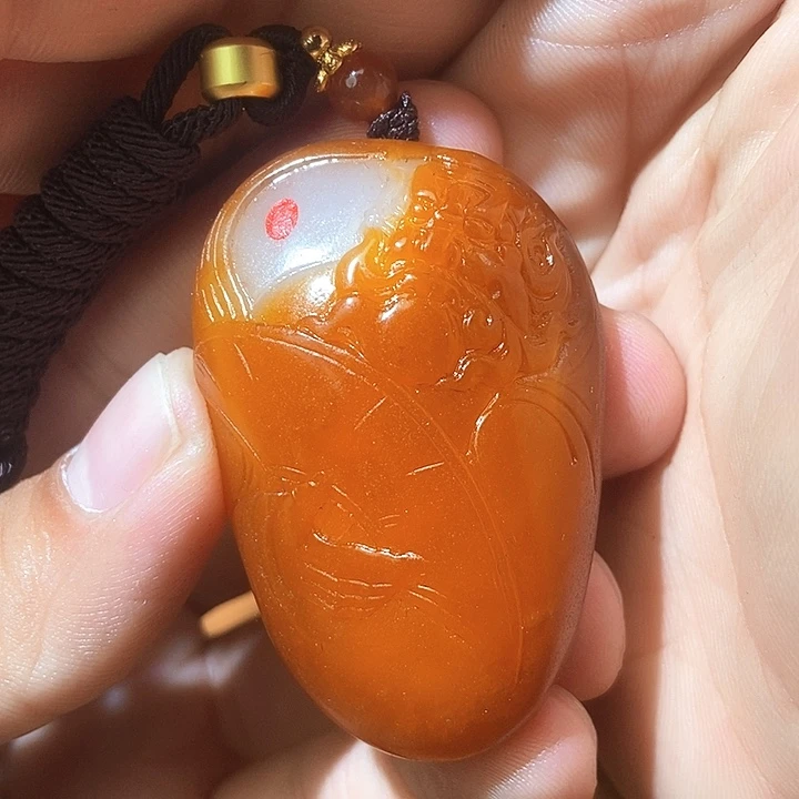和田玉未镶嵌颈饰HX