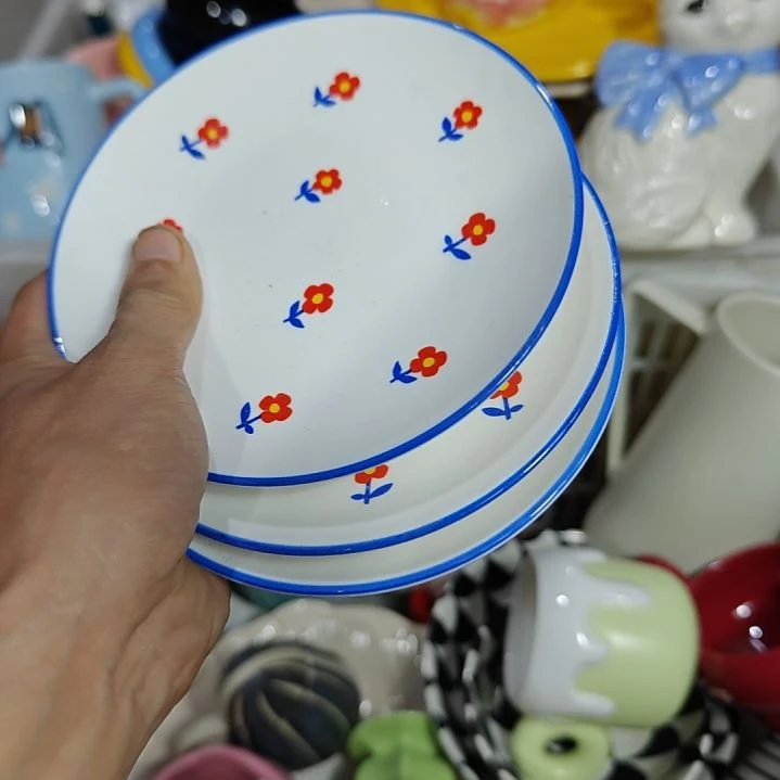 瓷片陶瓷餐具杯碗盘微瑕介意慎拍
