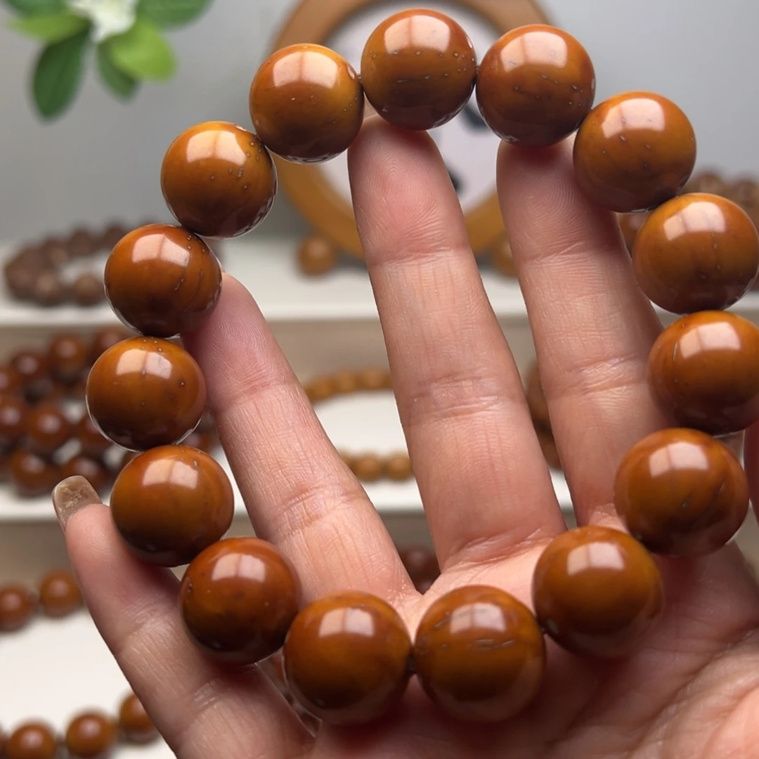 紫金鼠手串半实心光珠福利款16