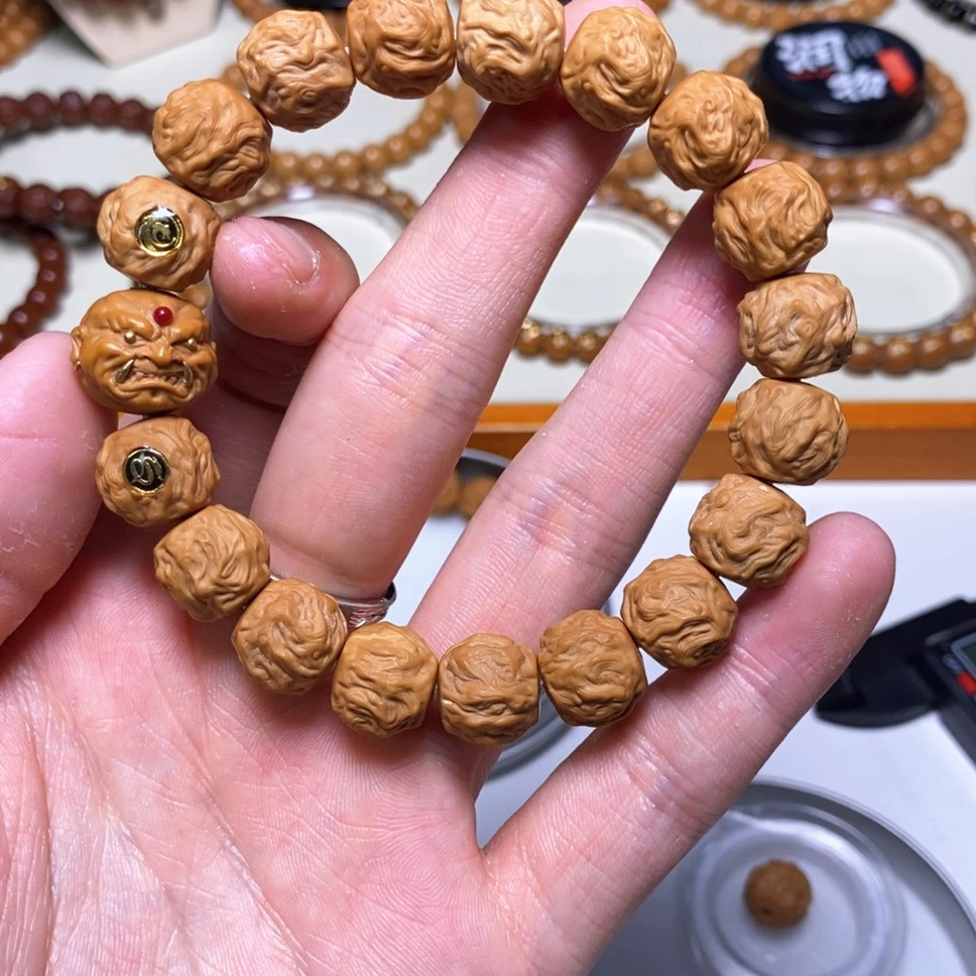 手串猴头核桃全品双标款獠牙恶僧龙蛇之变 尺寸13左右 1号