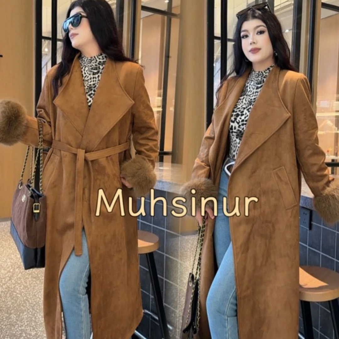 muhsinur新款女士大衣加厚0-47