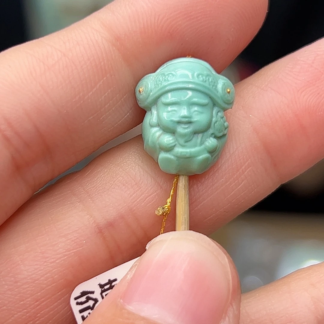 绿松石珠宝奇石未镶嵌