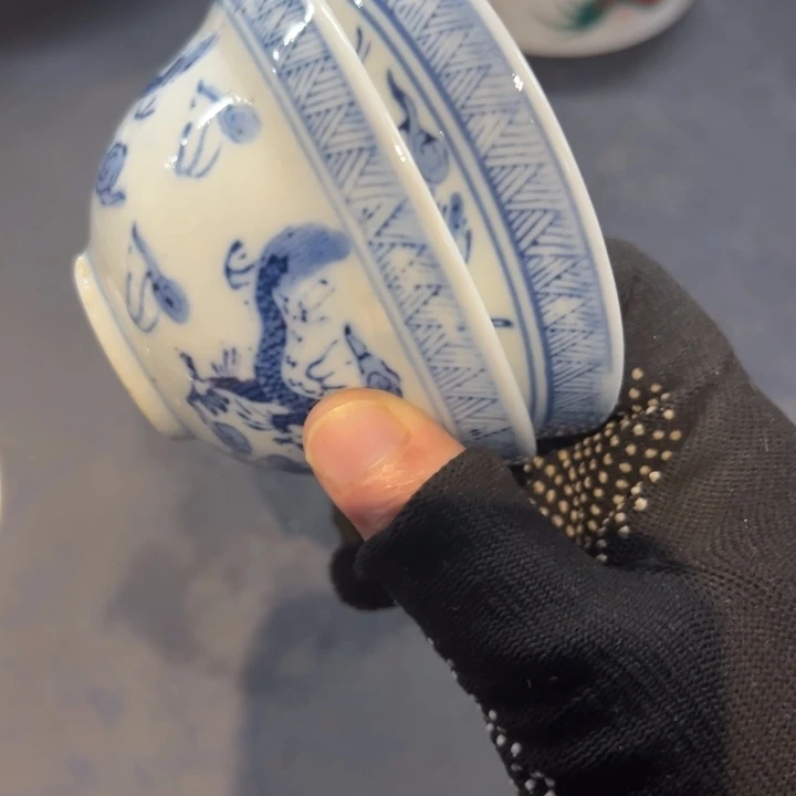 大***生瓷片拾六家的瓷器瓷器