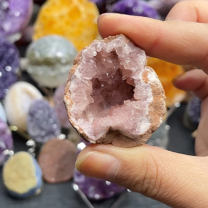 紫晶珠宝半成品未镶嵌