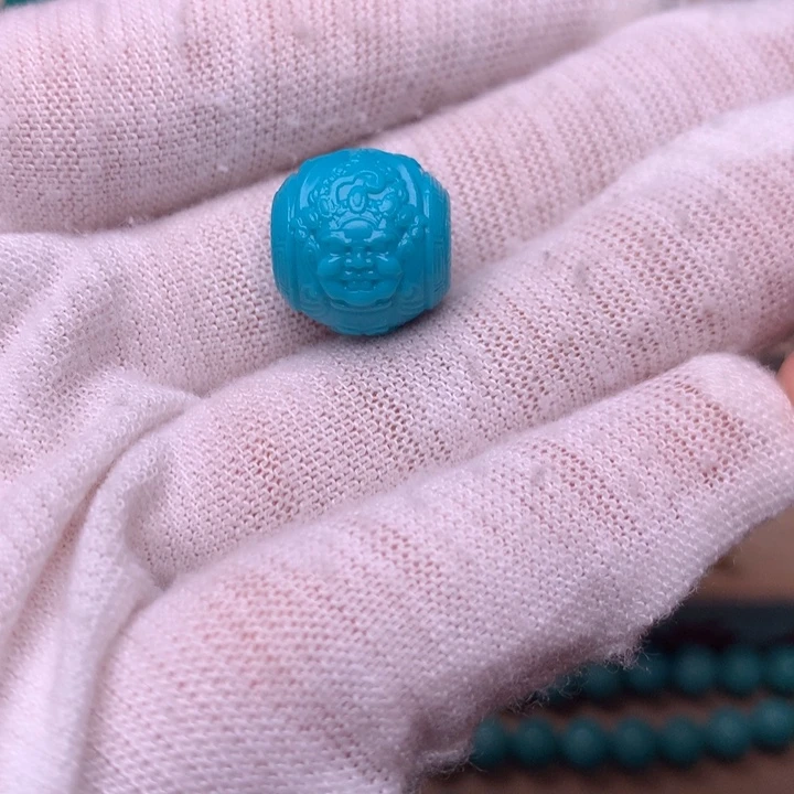 绿松石黄财管13.6未镶嵌