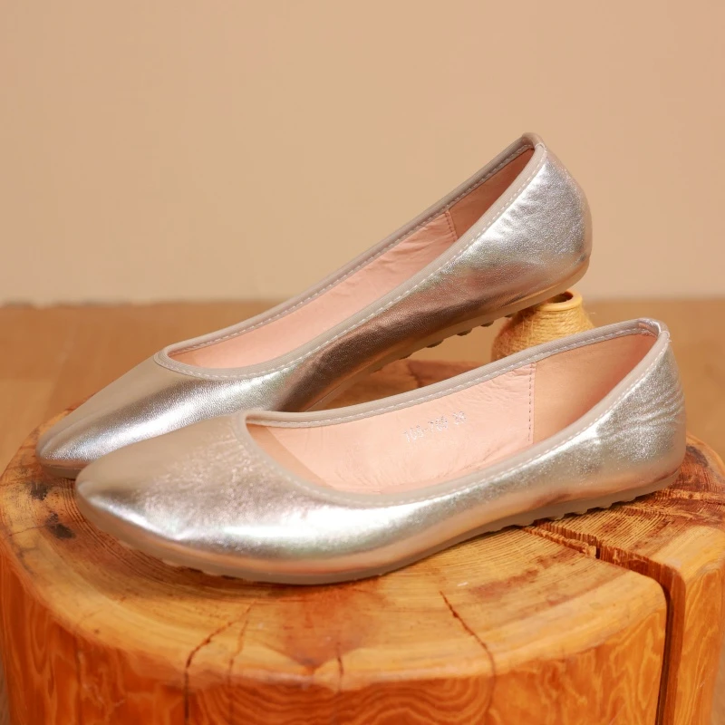 【线上专属】单鞋女鞋（108-769浅青银）