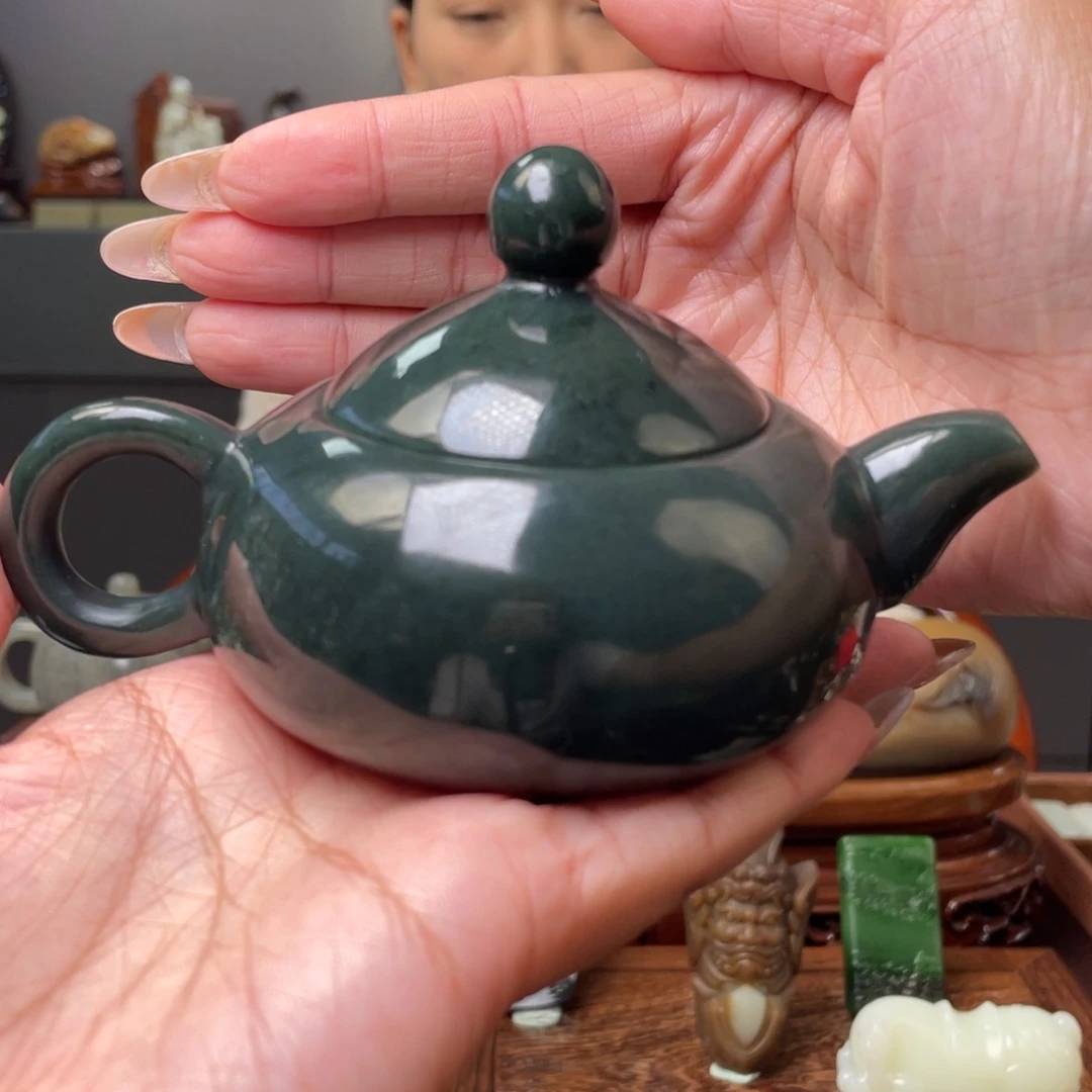 和田玉未镶嵌摆件