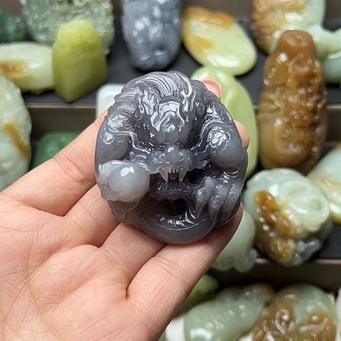 颈饰未镶嵌和田玉开****)