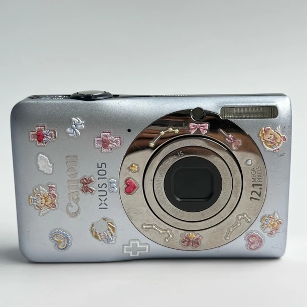 95新 Canon/佳能 ixus105银1210万像素4倍光学变焦复古ccd