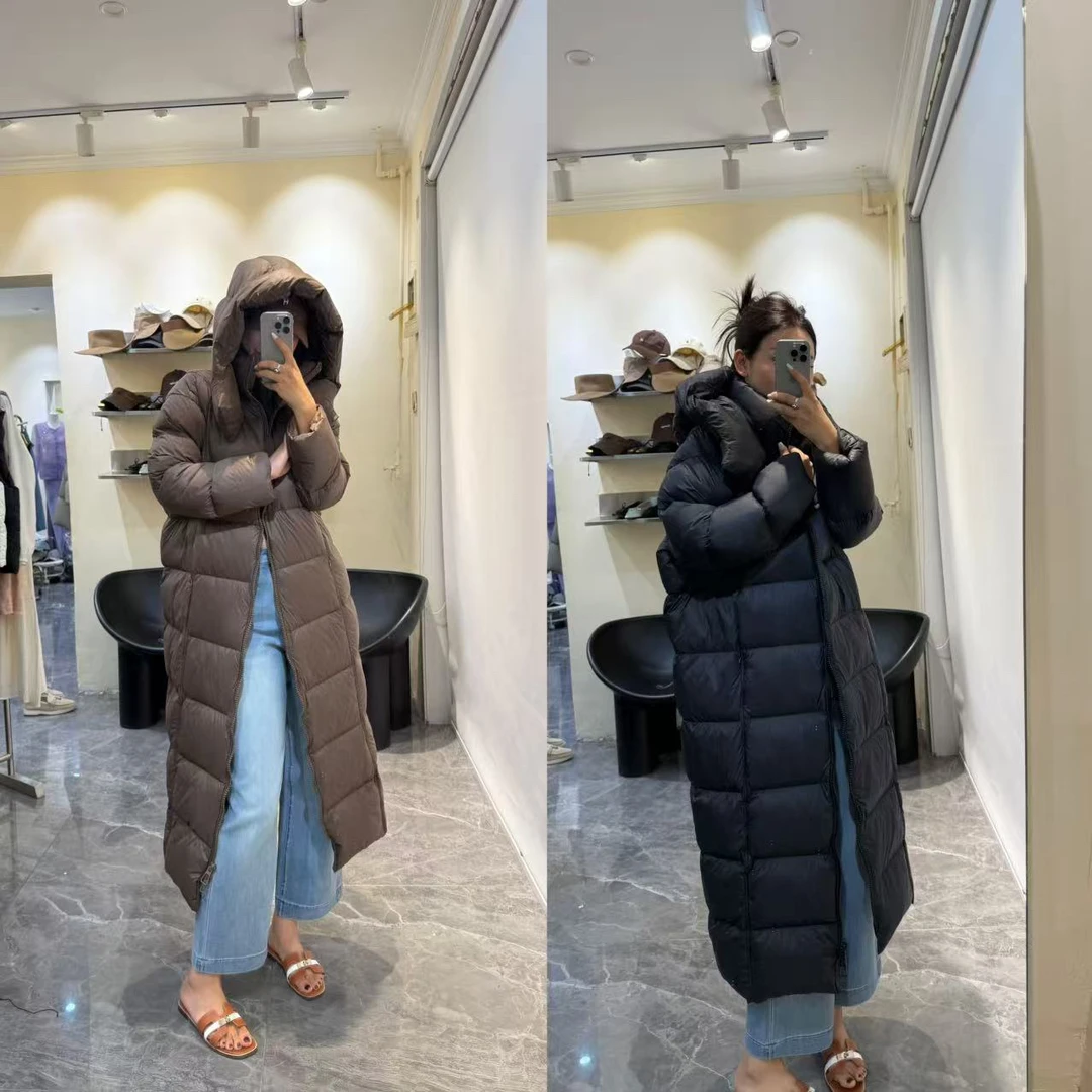 【R·YING】25SS反季超长大被子款连帽时尚外套