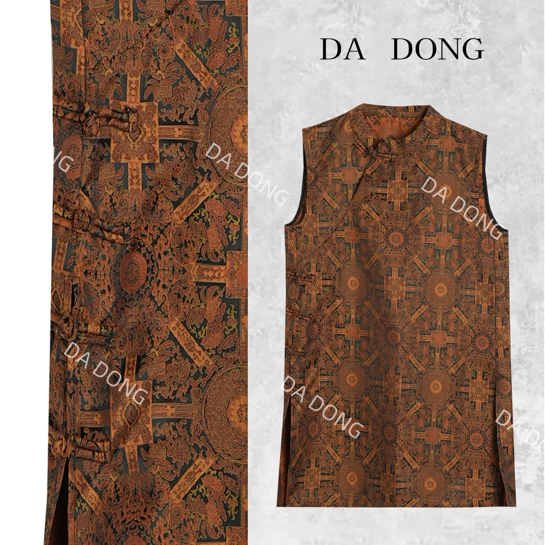 晚黛--中式国风气质时尚百搭小众设计夏季复古宽松休闲轻奢连衣裙