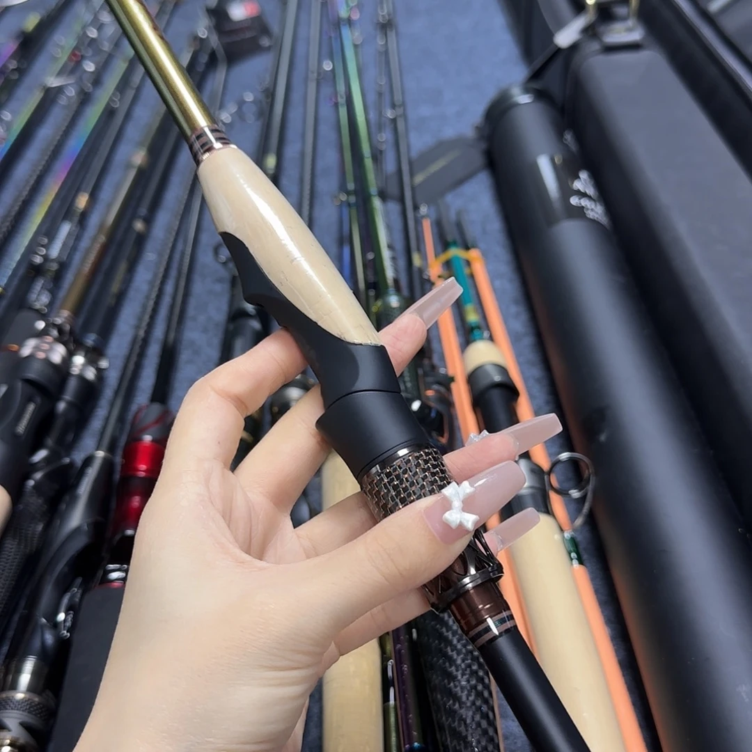 碳素3.8m2.1m路亚直柄