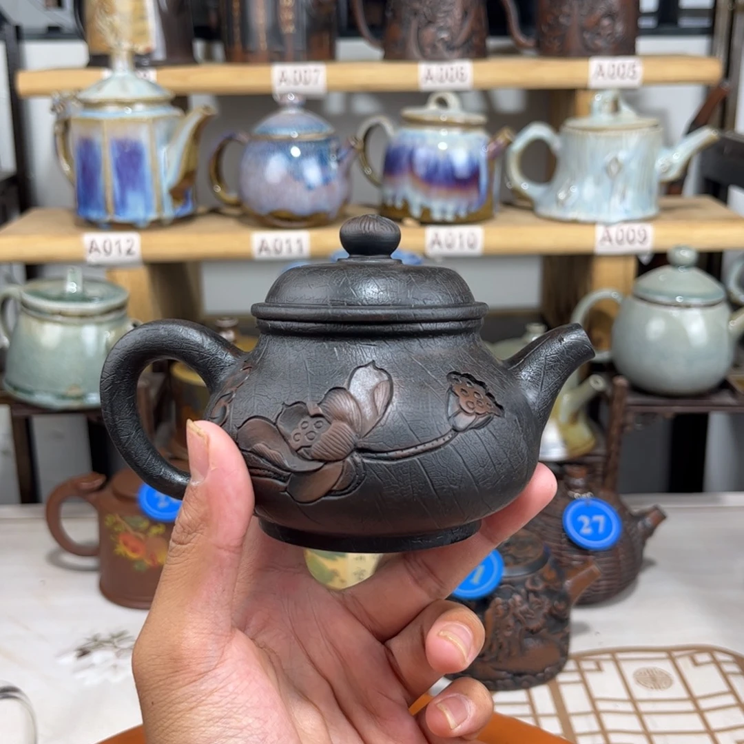 建水紫陶200cc新品福利，建水紫陶传承纯手工制作