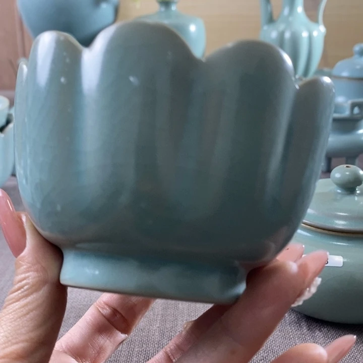 瓷片小莲花碗一一一一一一一一一