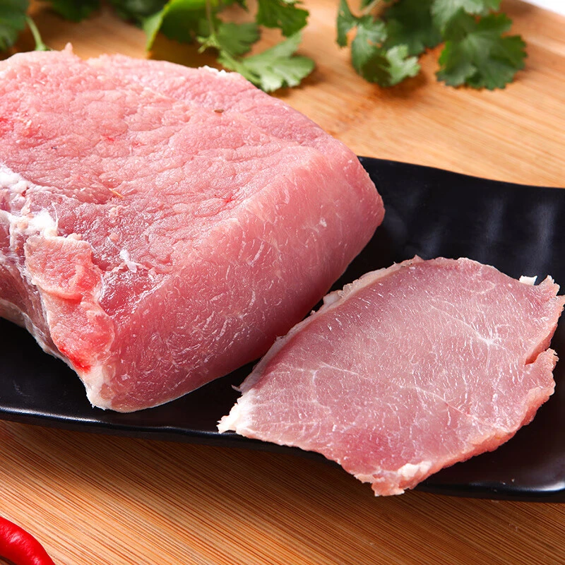 恩施农村黑猪里脊肉