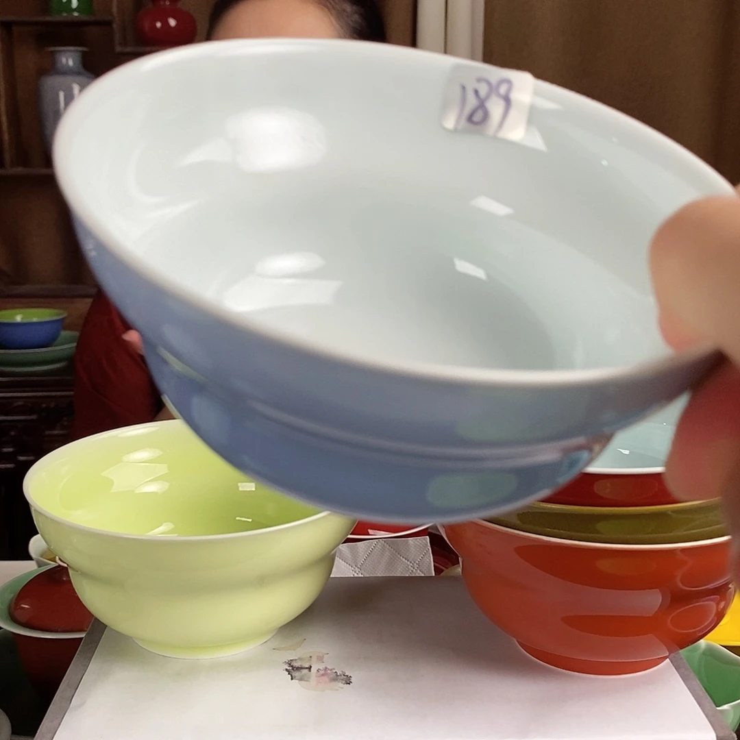 天蓝陶瓷优品小葫芦碗简*