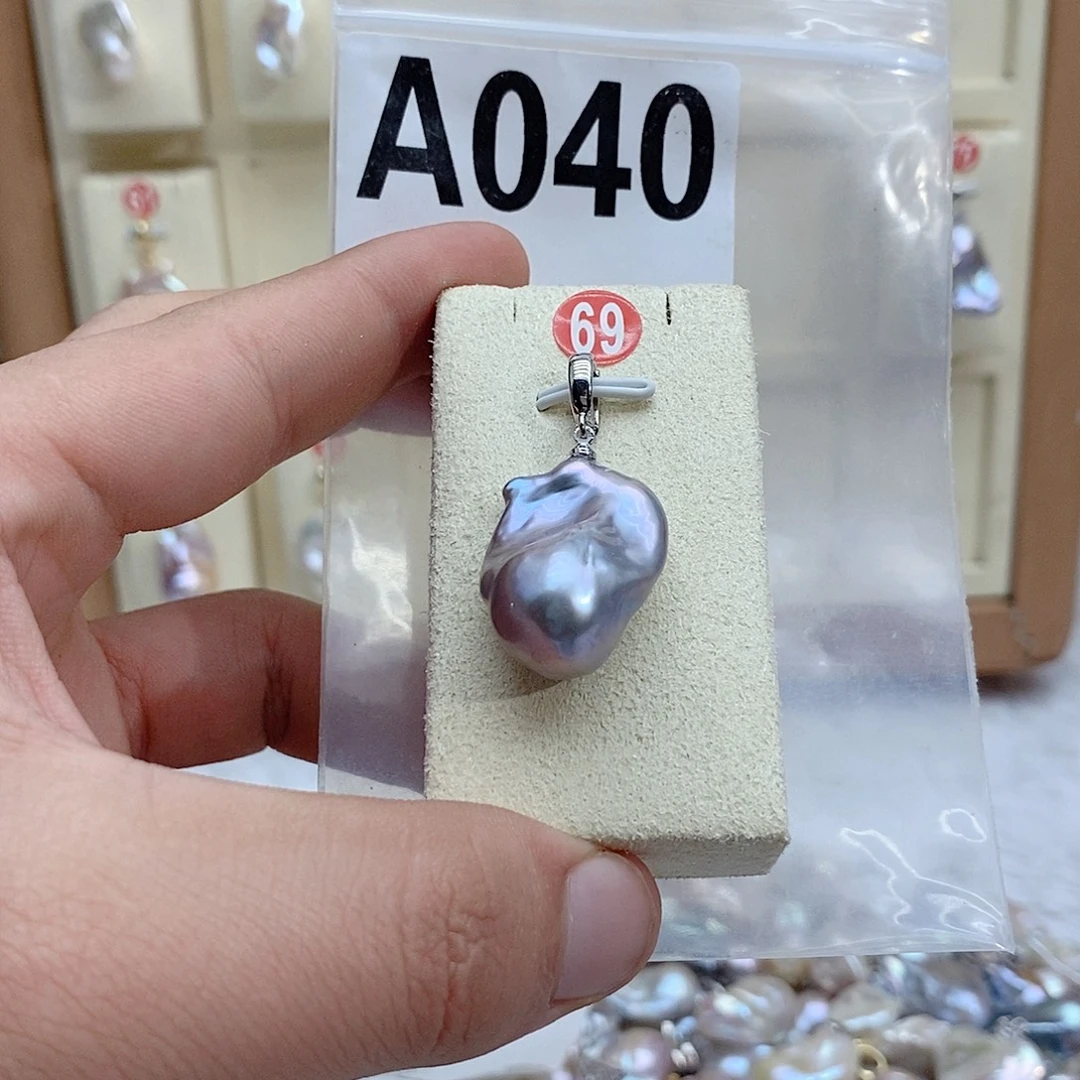 淡水珍珠颈饰银S925镶嵌