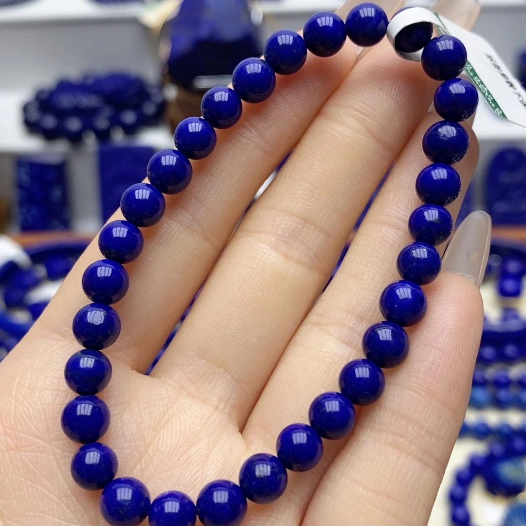 青金石未镶嵌手链