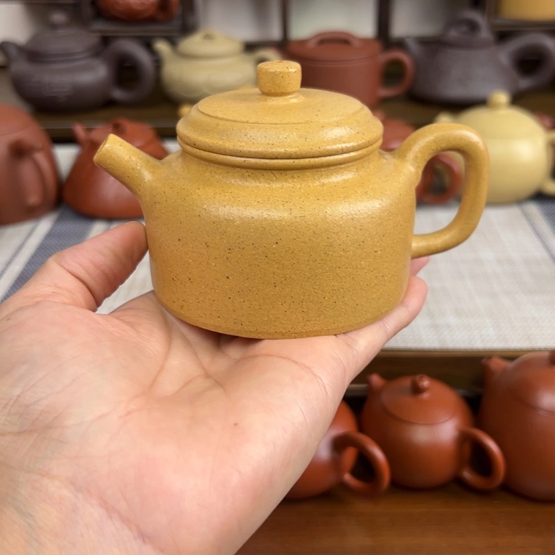 茶壶紫砂黄金段德钟全手160cc